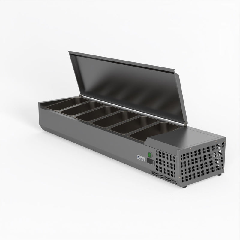 FED-X Salad Bench With Stainless Steel Lid XVRX1500/380S