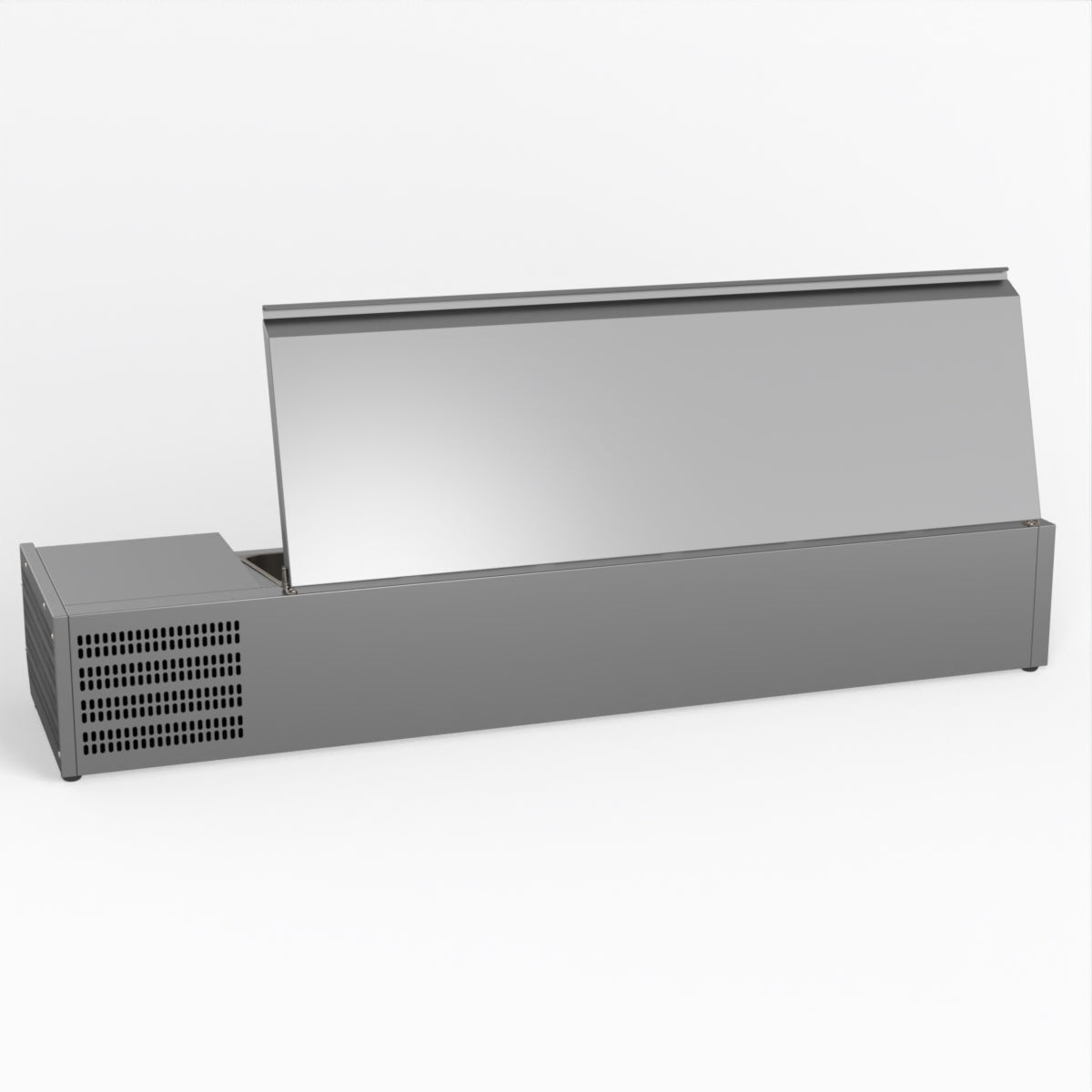 FED-X Salad Bench With Stainless Steel Lid XVRX1500/380S