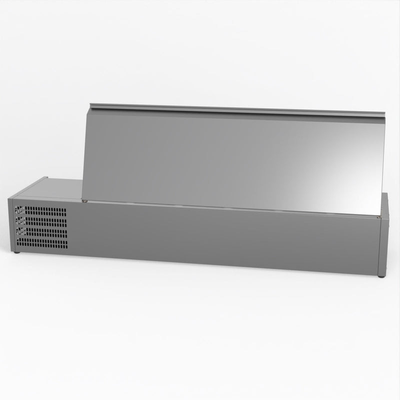 FED-X Salad Bench With Stainless Steel Lid XVRX1500/380S