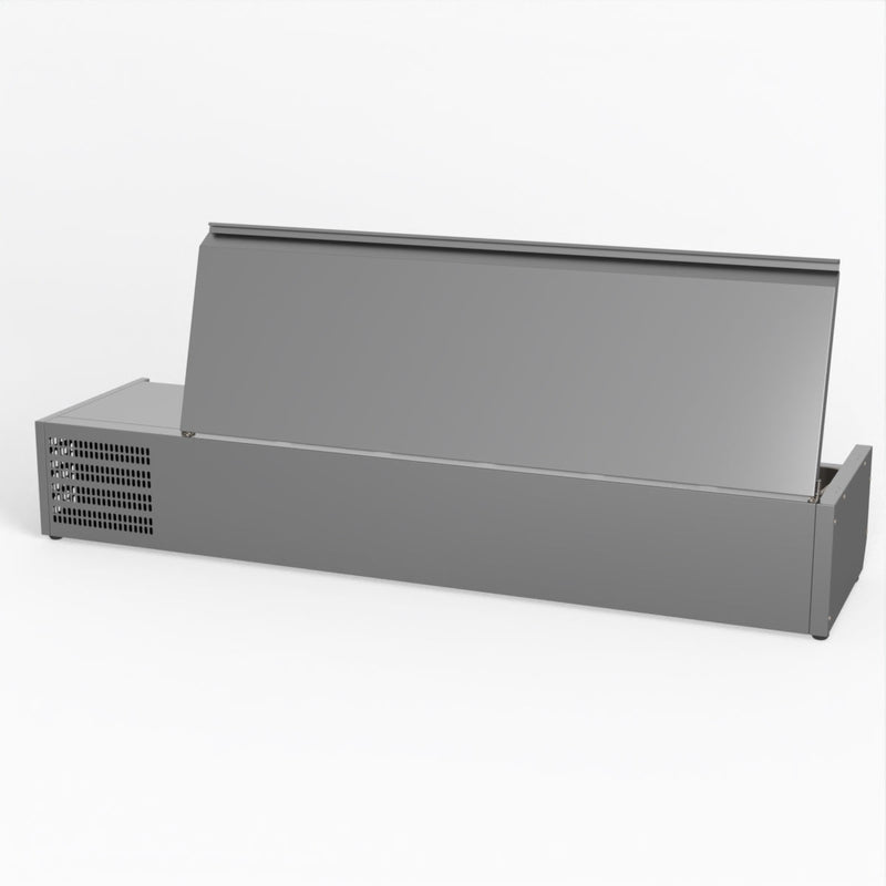 FED-X Salad Bench With Stainless Steel Lid XVRX1500/380S