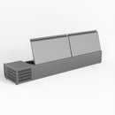 FED-X Salad Bench With Stainless Steel Lids XVRX1800/380S