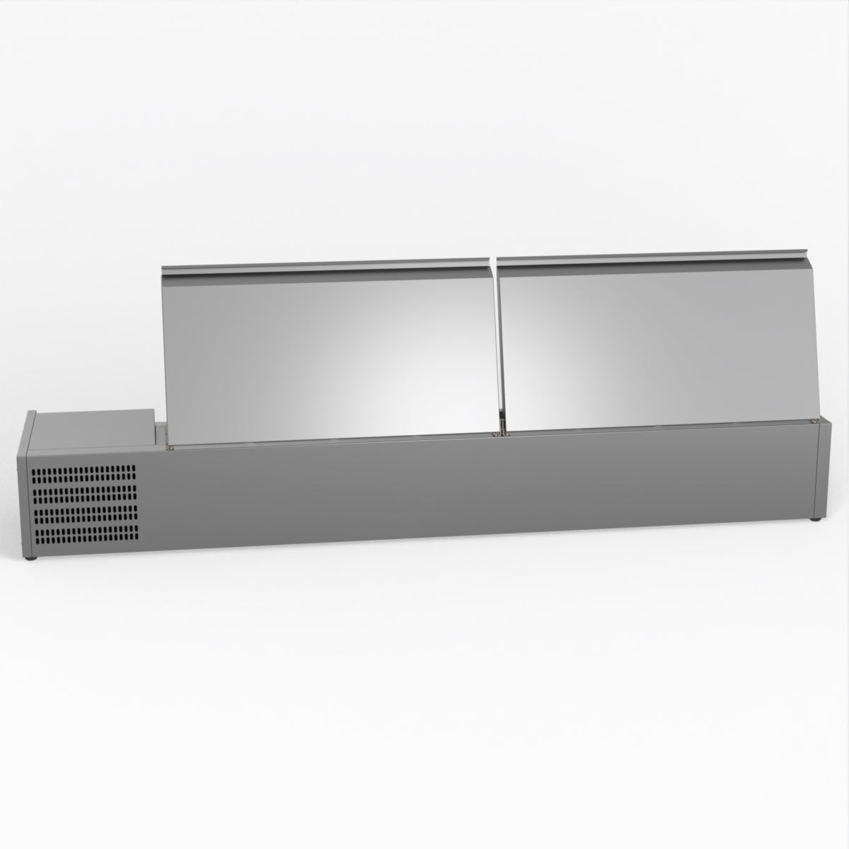 FED-X Salad Bench With Stainless Steel Lids XVRX1800/380S