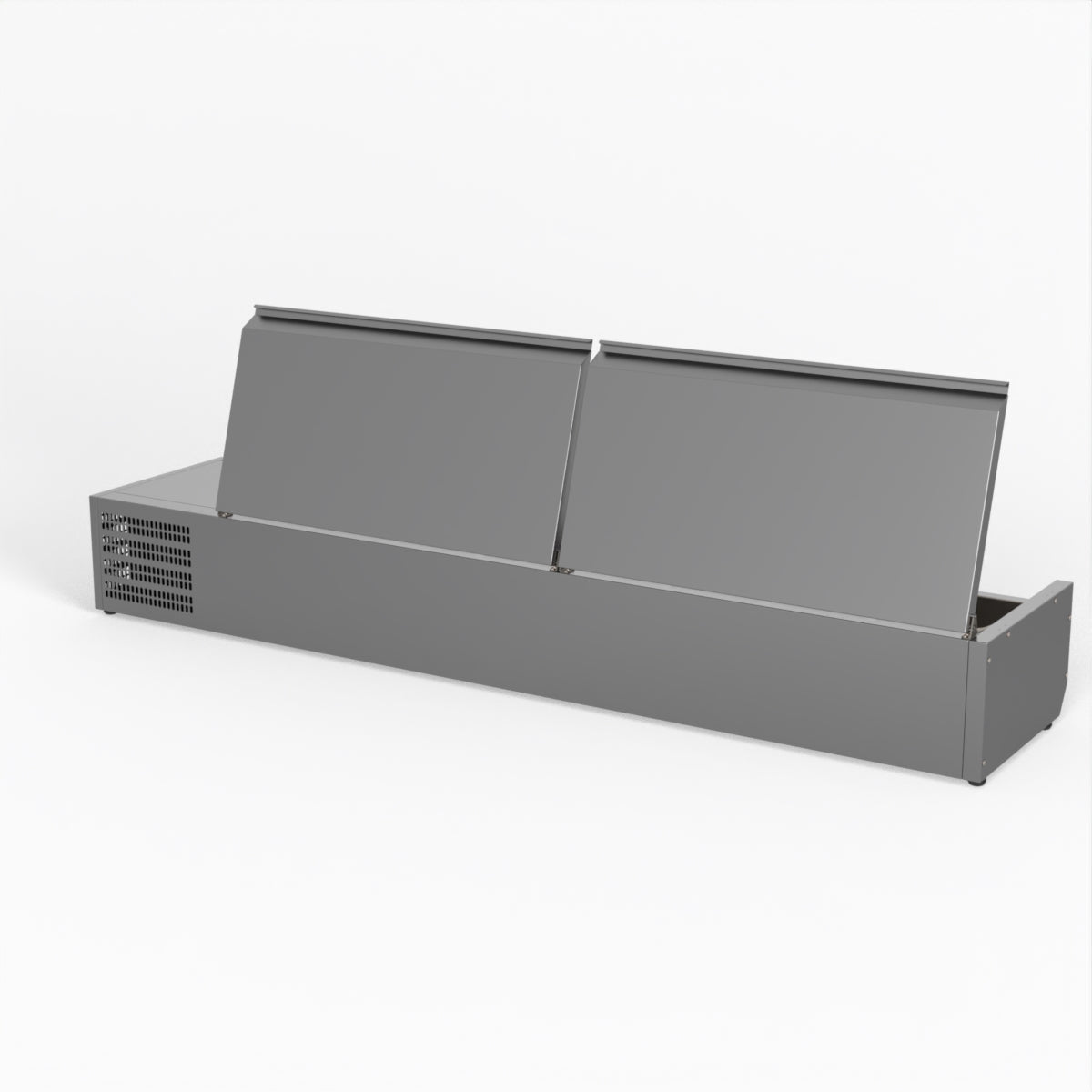 FED-X Salad Bench With Stainless Steel Lids XVRX1800/380S