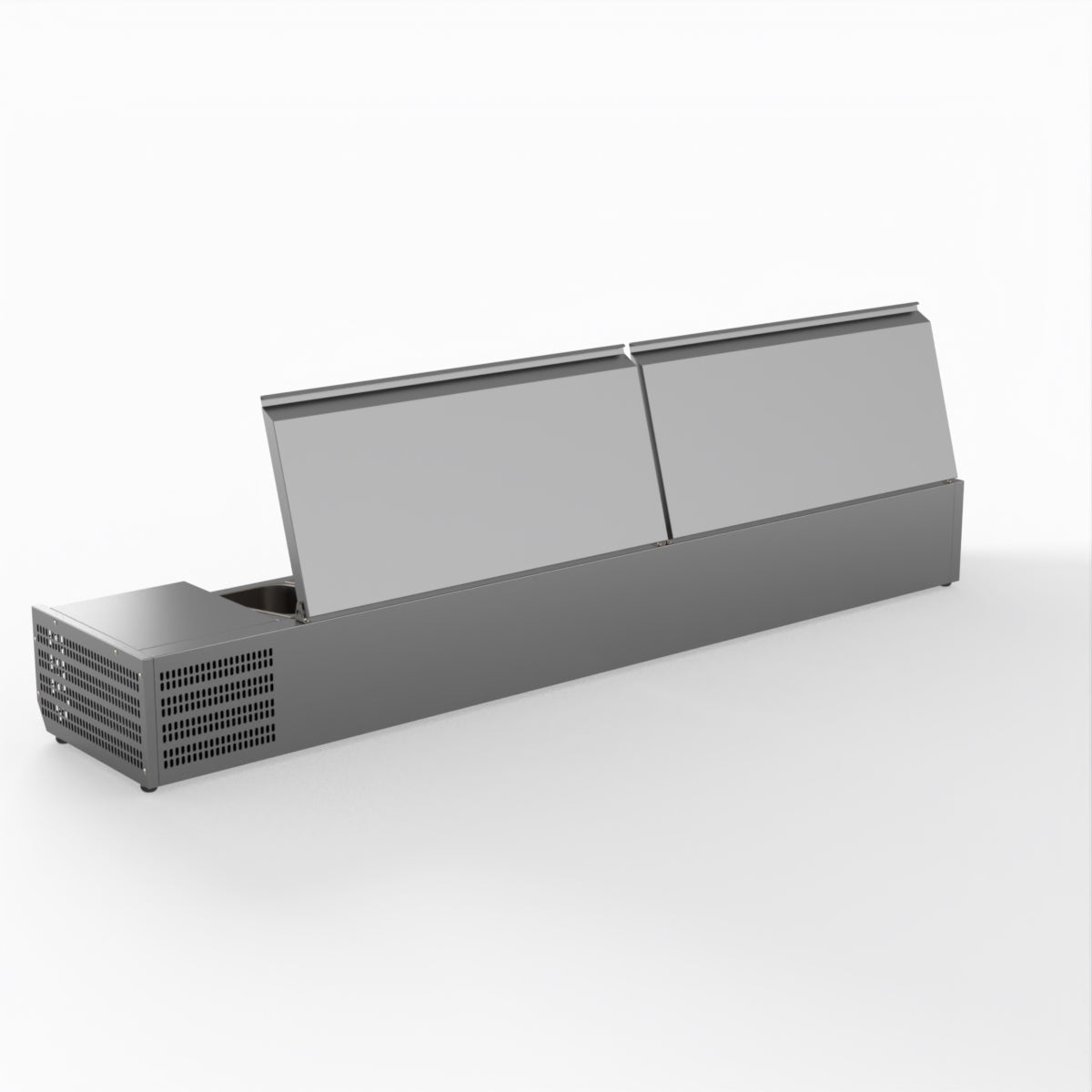 FED-X Salad Bench With Stainless Steel Lids XVRX2000/380S