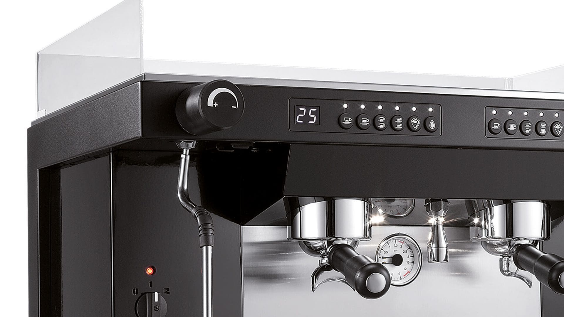 San Remo Zoe Competition High Cup - 2 Group Commercial Espresso Machine - Black