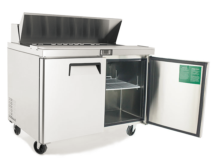 Atosa 2 Door Sandwich Prep Table Refrigerator 1530 Mm