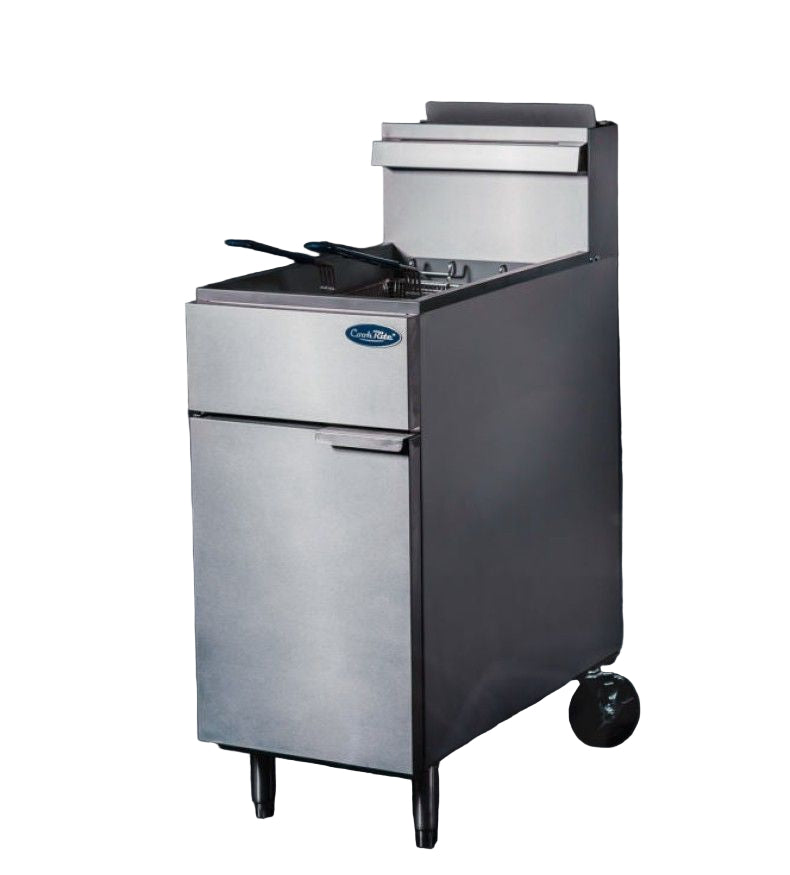Cookrite 114Mj/h 5 Tubes Gas Deep Fryer NG ATFS-75-NG