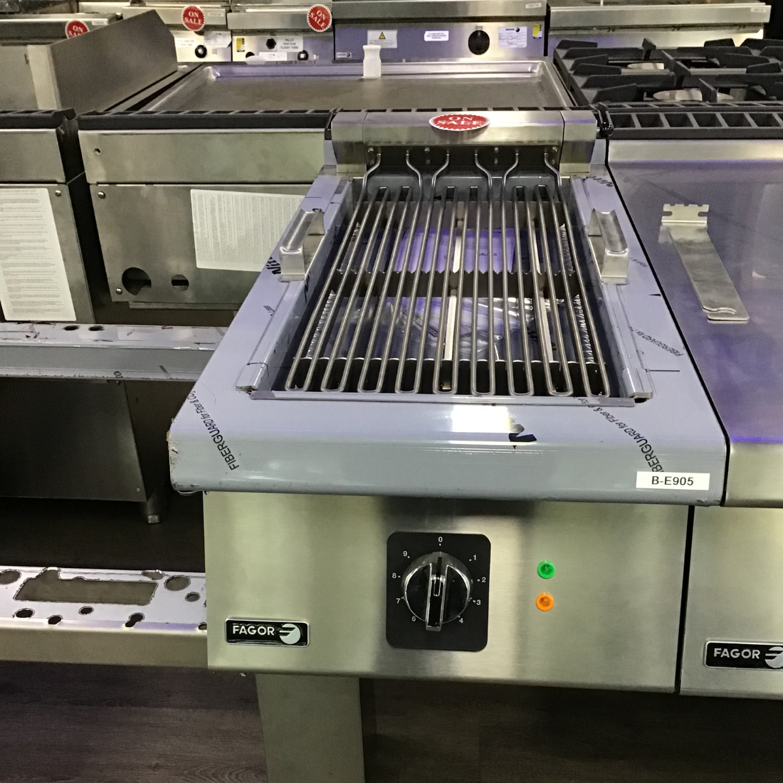 CLEARANCE - Fagor Kore 900 Series Bench Top Electric Chargrill - B-E905-VIC1004