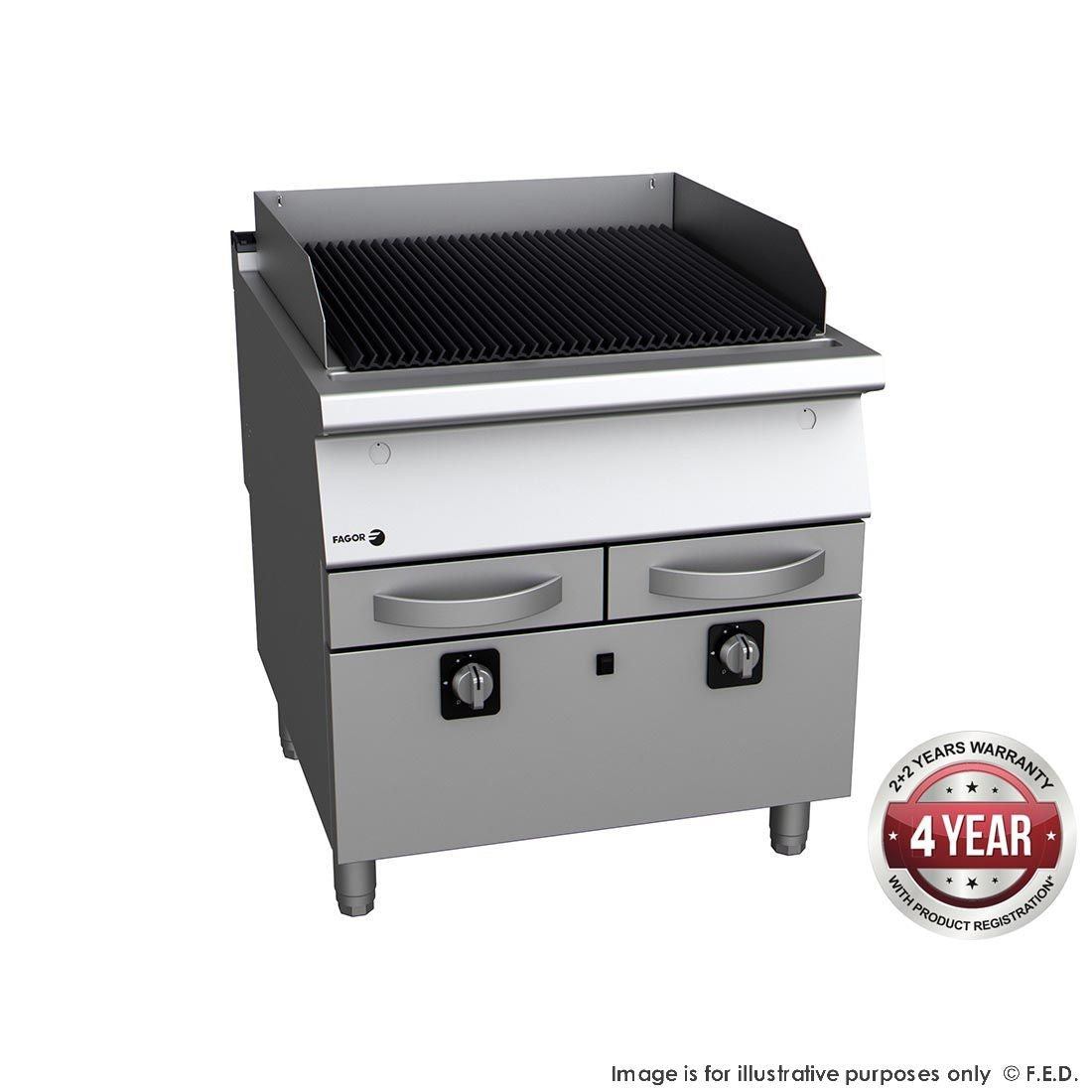 Fagor Kore 900 Series Chargrill B-G910