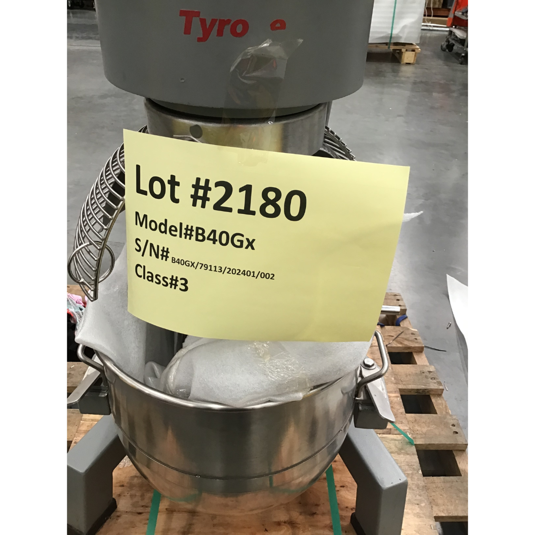 CLEARANCE - Tyrone Heavy Duty Planetary Mixer 40L – B40GX-NSW2180