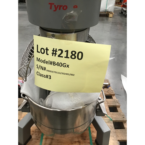 CLEARANCE - Tyrone Heavy Duty Planetary Mixer 40L – B40GX-NSW2180