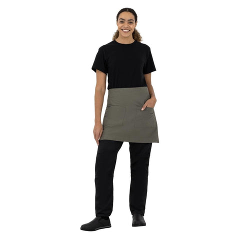 Southside Cotton Canvas Waist Apron Khaki - BA117
