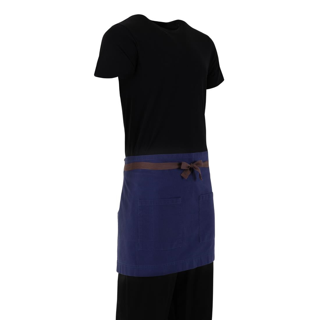 Southside Cotton Canvas Waist Apron Navy - BA118