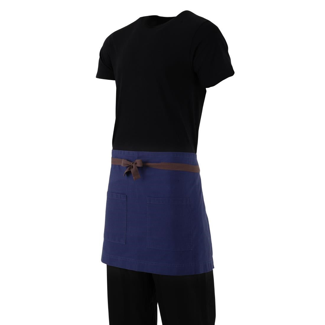Southside Cotton Canvas Waist Apron Navy - BA118