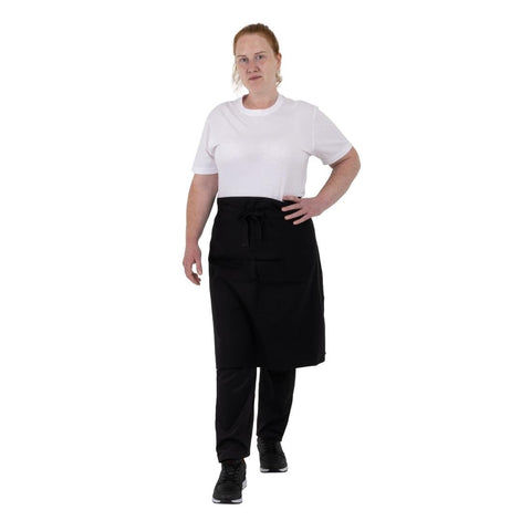 Southside Cotton Canvas Bistro Apron Black - BA203