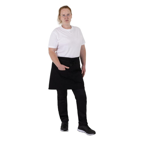 Southside Cotton Canvas Waist Apron Black - BA202