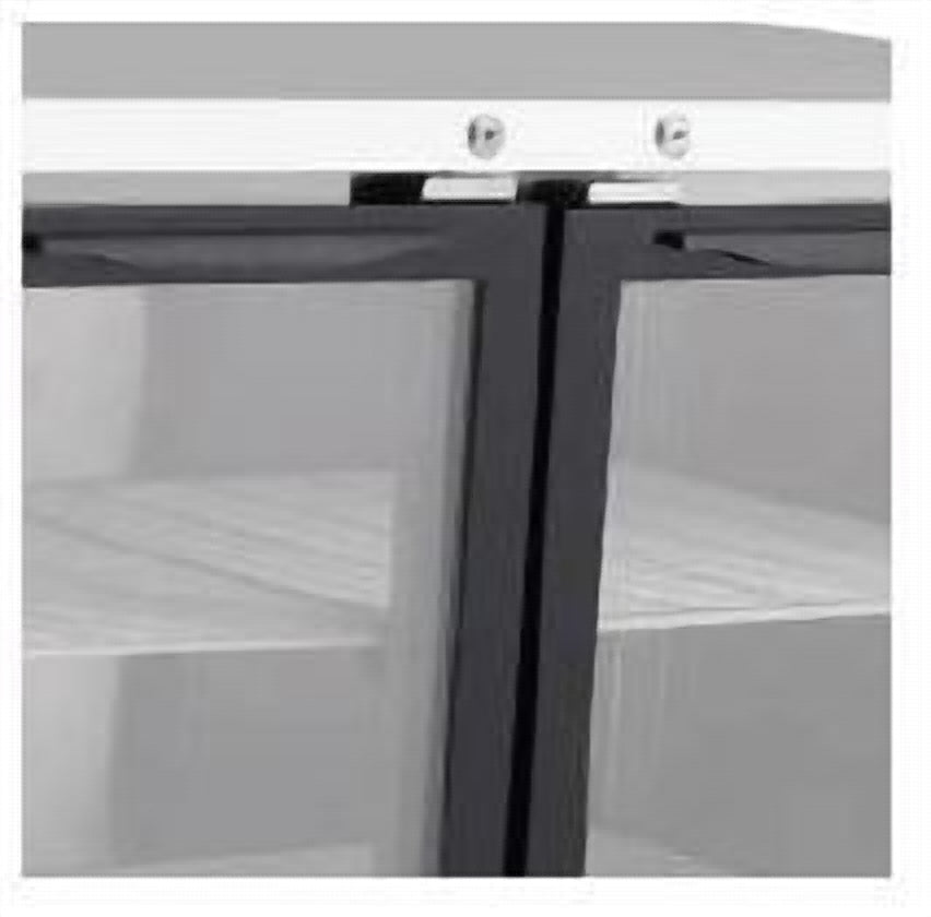 Atosa 1150 Atosa 2 Back Bar Glass Door Fridge - 1220mm Width