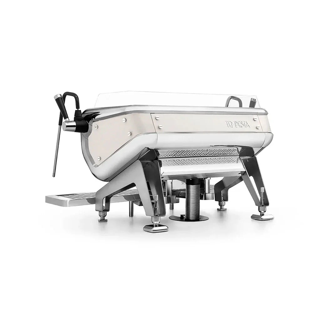 Astoria Barista Attitude Tempesta White with trims - 3 Group Commercial Espresso Machine - White