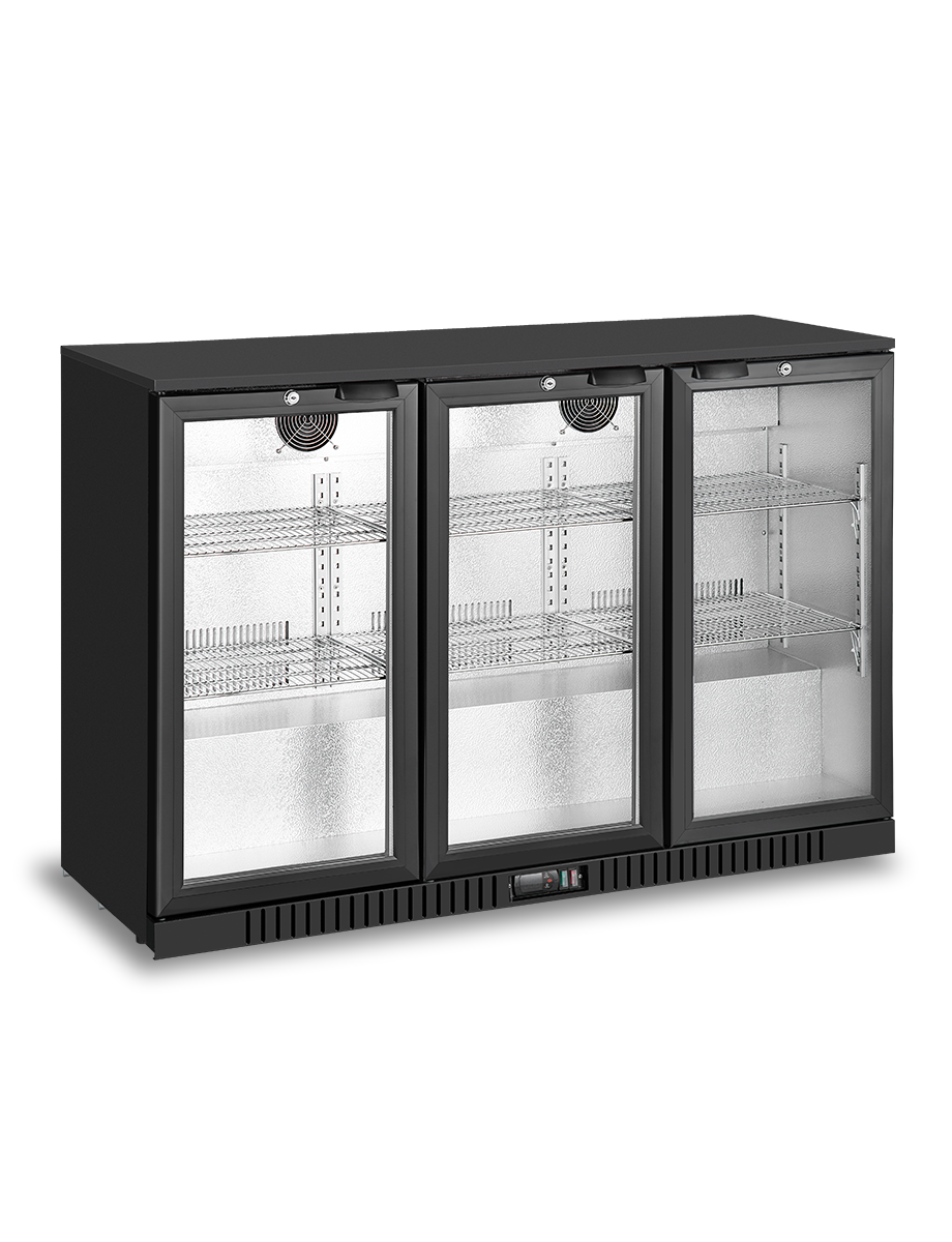 Atosa 3 Swing Door Back Bar cooler