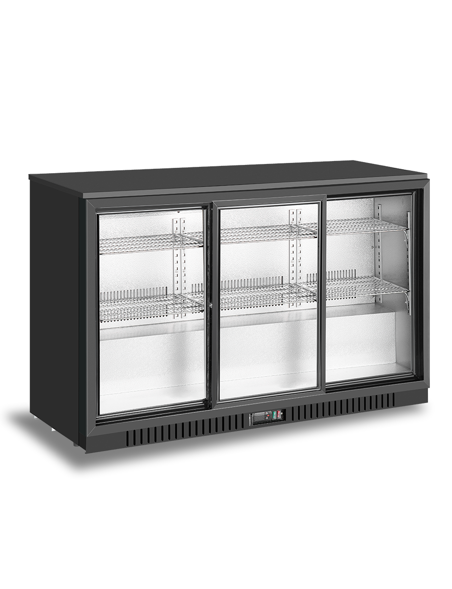 Atosa 3 Sliding Door Back Bar cooler