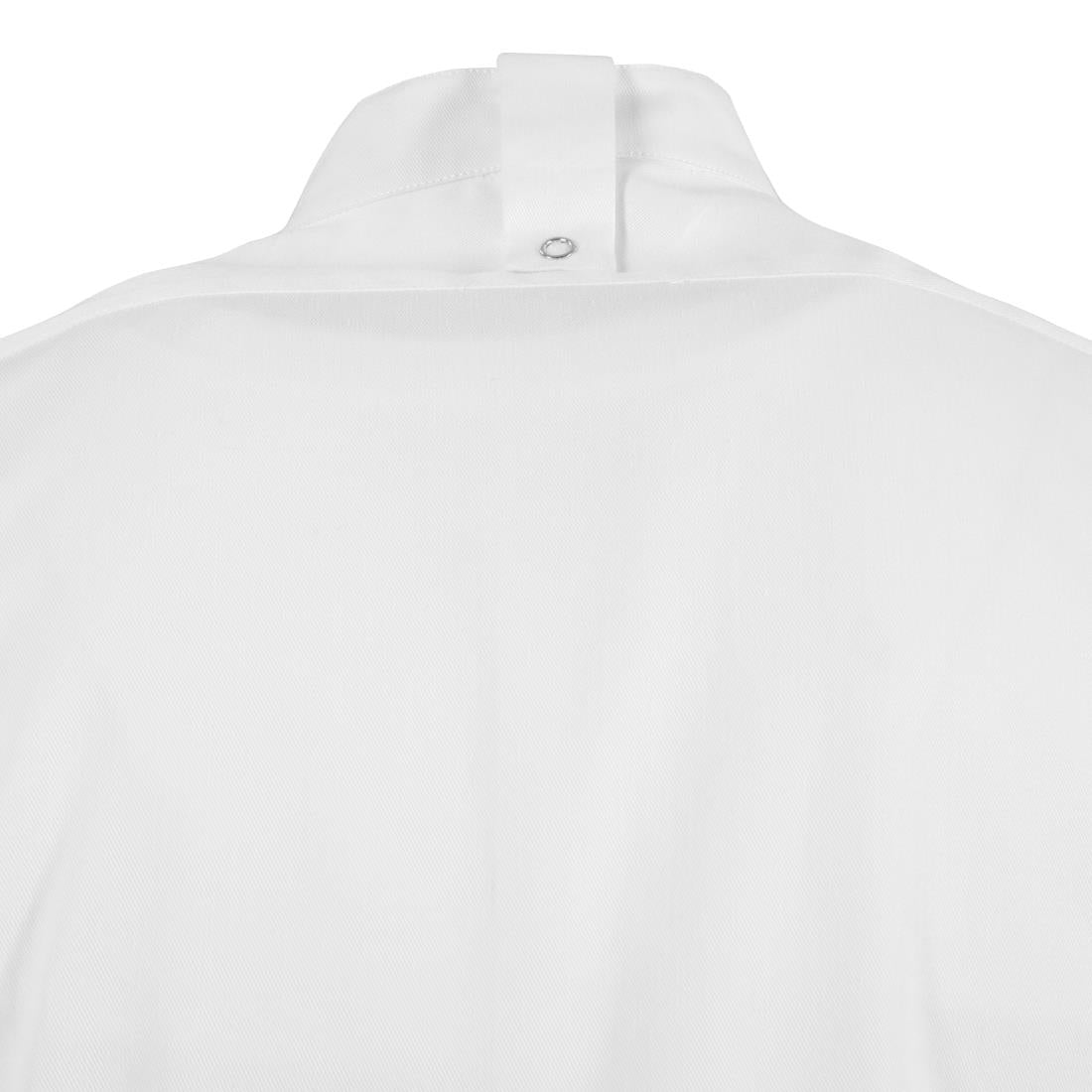 Southside Band Collar Chefs Jacket White Size L - BB702-L