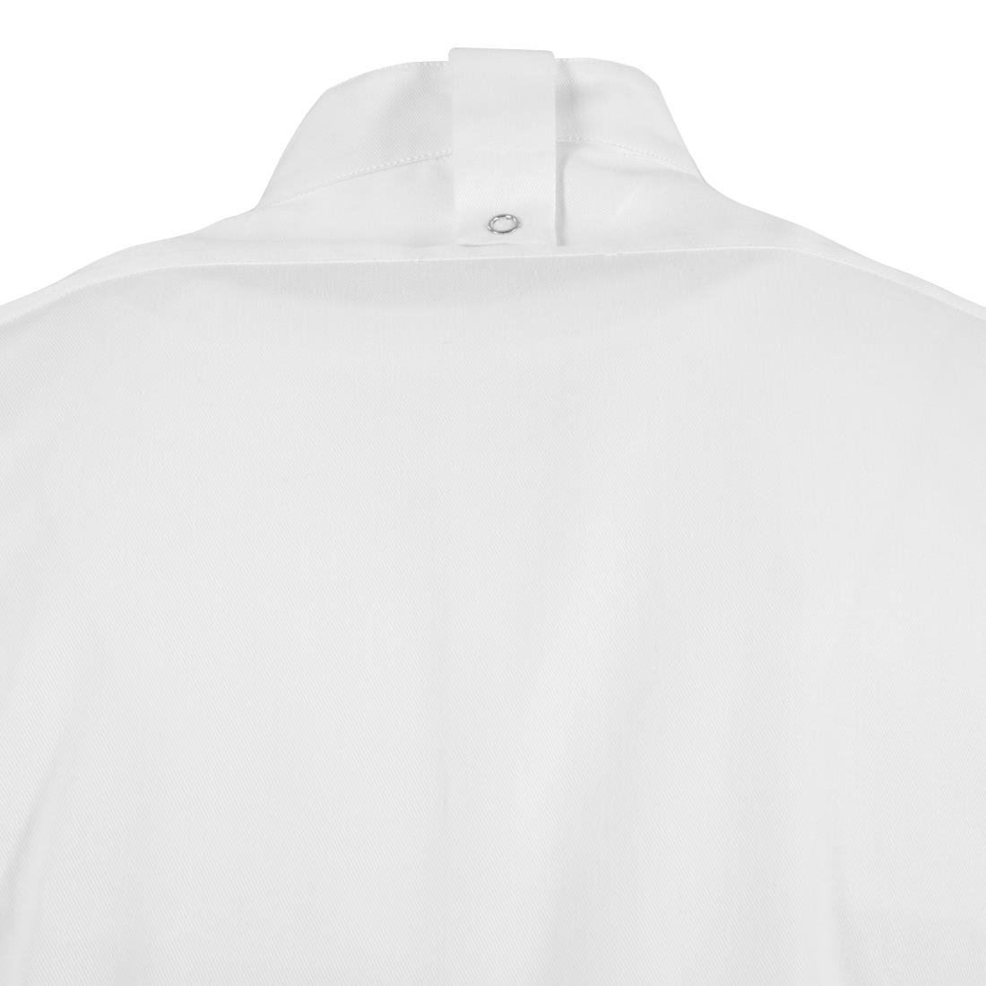 Southside Band Collar Chefs Jacket White Size XL - BB702-XL