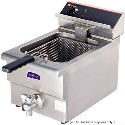 Ex-Showroom: Electmax 15 Amp Single Benchtop Electric Fryer - BEF-171V-VIC723