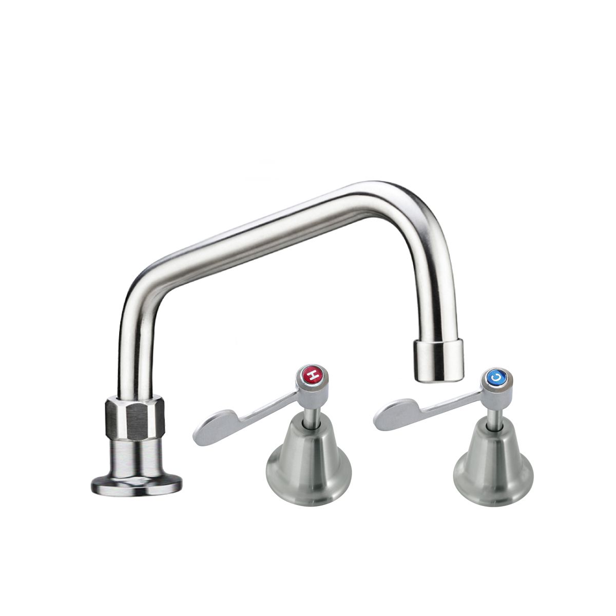 3Monkeez Bench Mount and Basin Stops with 6" Spout - T-3MHS06
