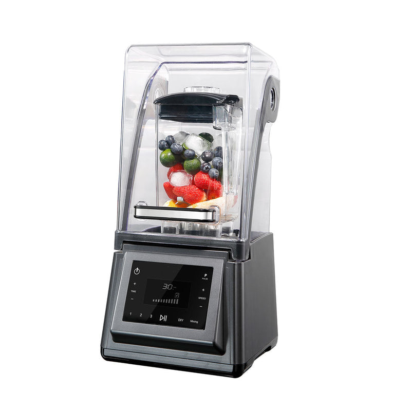 2NDs: Benchstar Pro Touchpad Commercial Blender with LCD Display and Sound Cover Q-8-NSW1777