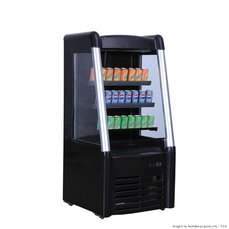 Ex-Showroom: Bonvue Free Standing Open Drink Fridge - BLF-706-VIC624