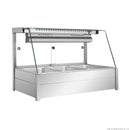 Bonvue Angled Countertop Wet and Dry Bain Marie BM11TC