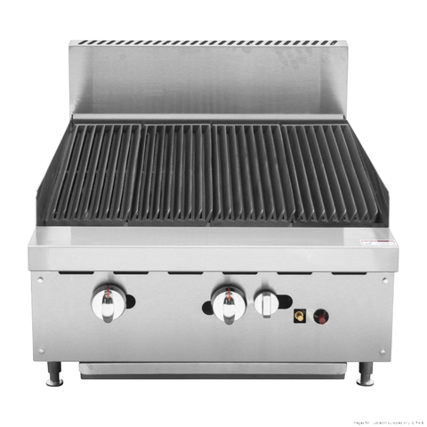 Brenner Forge 800 Series 2 Burner Char Grill Top LPG - BREG8C-600L
