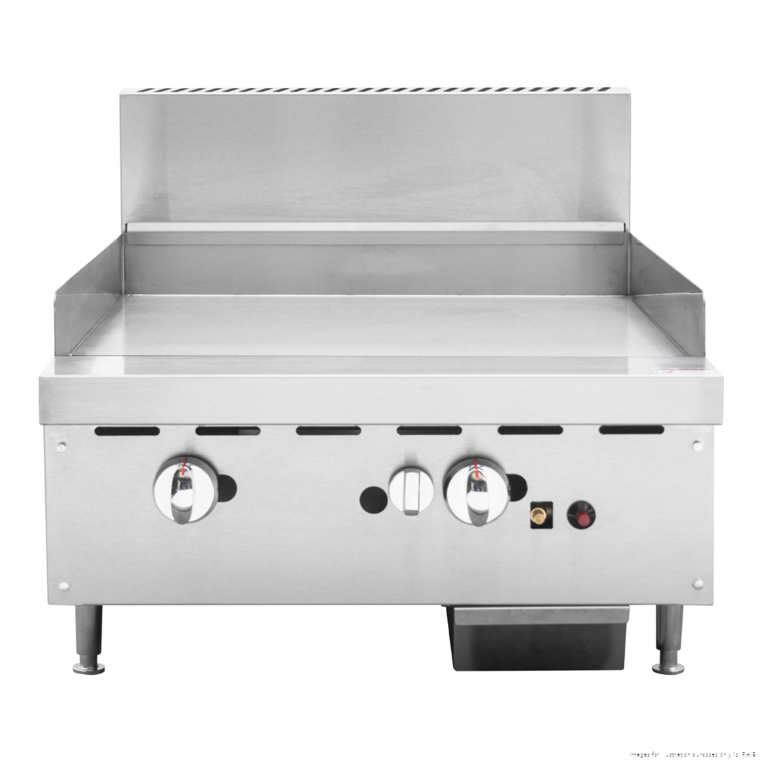 BRENNER Forge 800 Series Bench Top Gas Griddle LPG with 2 burners - BREG8G-600L