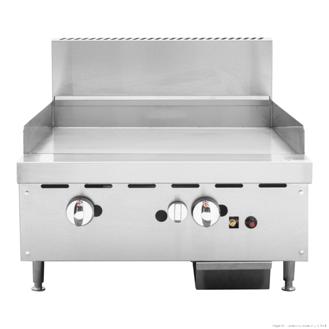 BRENNER Forge 800 Series Bench Top Gas Griddle NG with 2 burners - BREG8G-600N