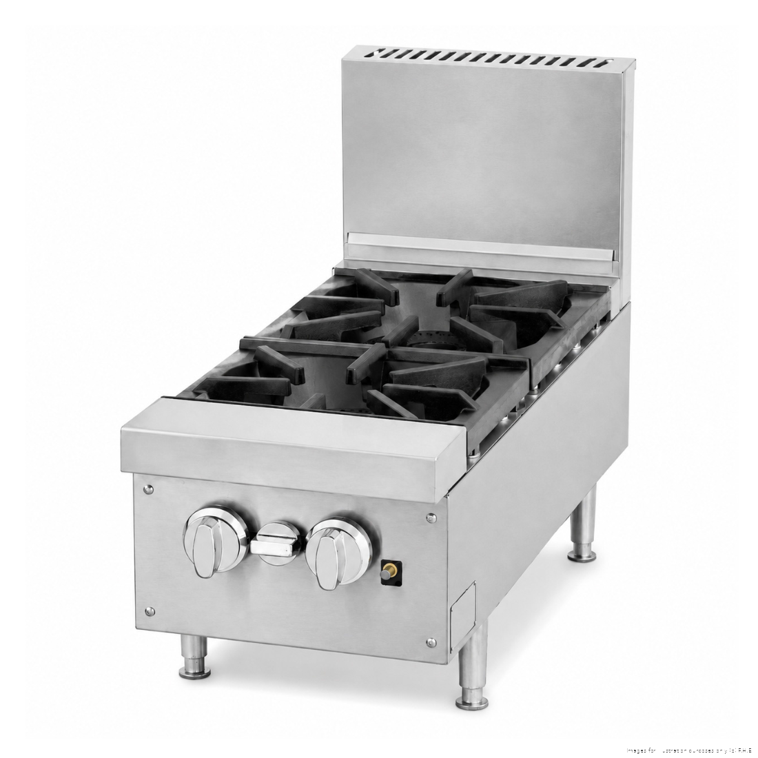 BRENNER Forge 800 Series Gas Bench Top Cooking Range NG with 2 burners - BREG8R-300N