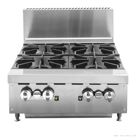 BRENNER Forge 800 Series Gas Bench Top Cooking Range LPG with 4 burners - BREG8R-600L