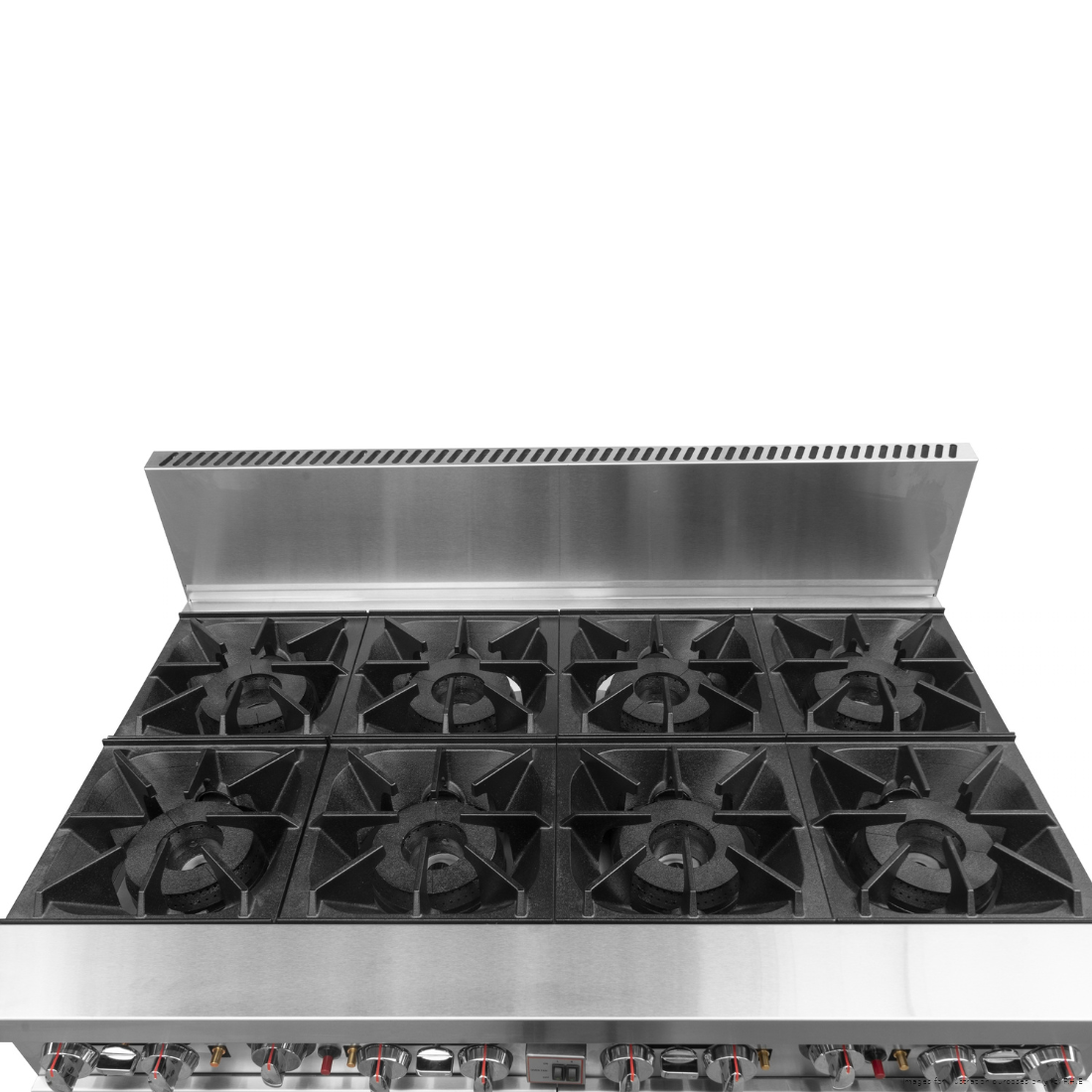 Brenner Forge 800 Series 8 Burner Gas Range with double Fan Forced Oven NG - BREG8RO-1200N