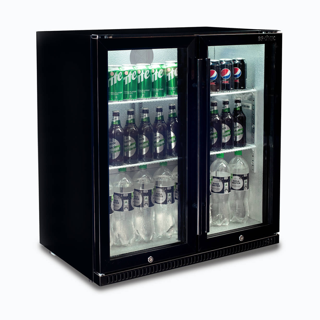 Bromic Back Bar Fridge 190L (Hinged Door) BB0200GD-NR