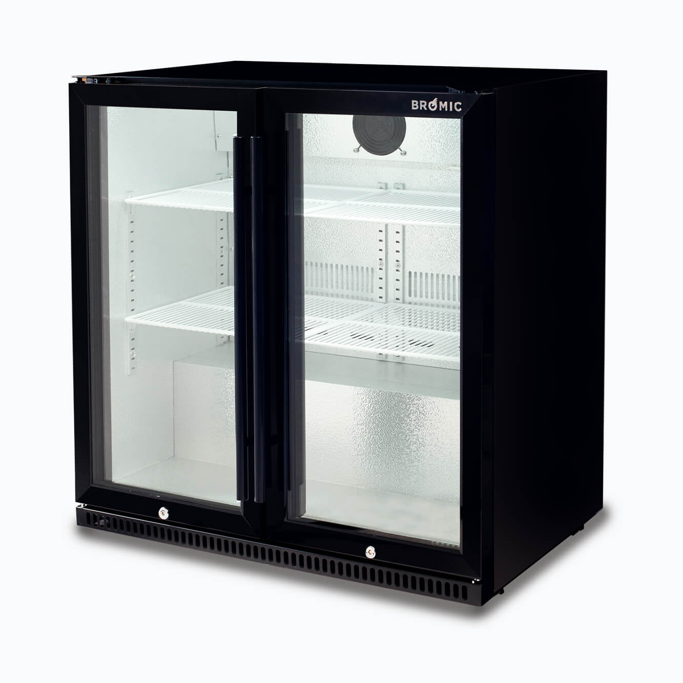 Bromic Back Bar Fridge - 190L - 2 Doors - Hinged BB0200GD-NR-1
