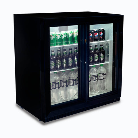 Bromic Back Bar Fridge 190L (Sliding Door) BB0200GDS-NR