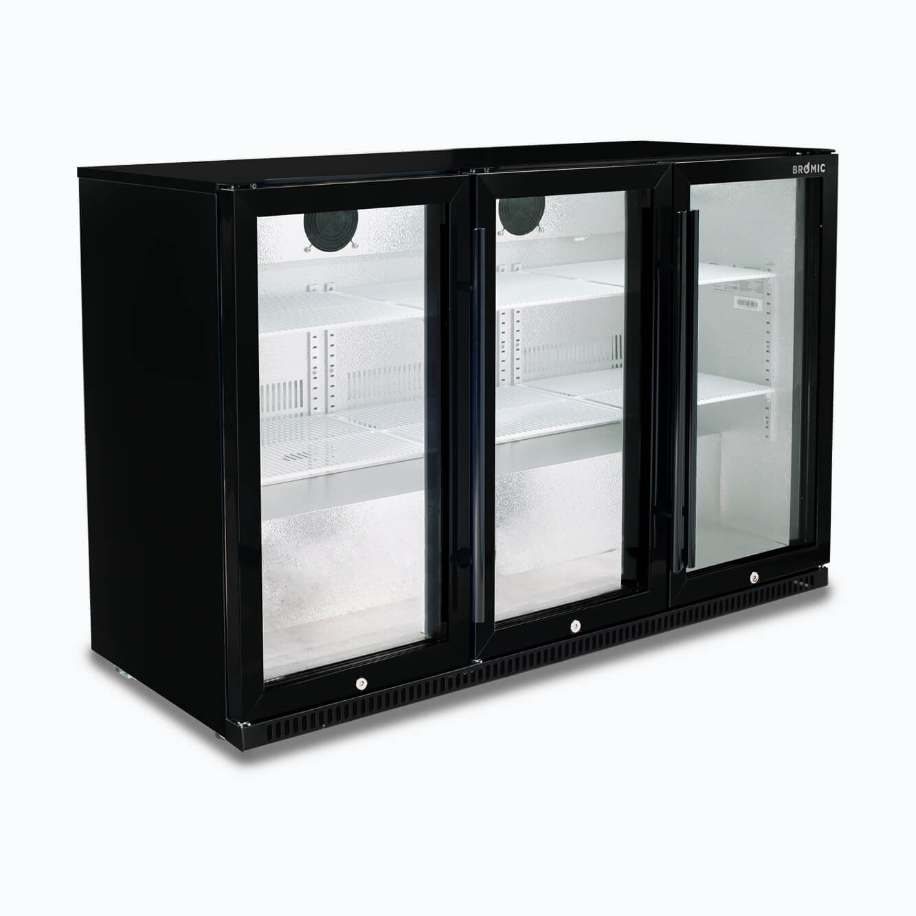Bromic Back Bar Fridge - 307L - 3 Doors - Hinged BB0330GD-NR-1