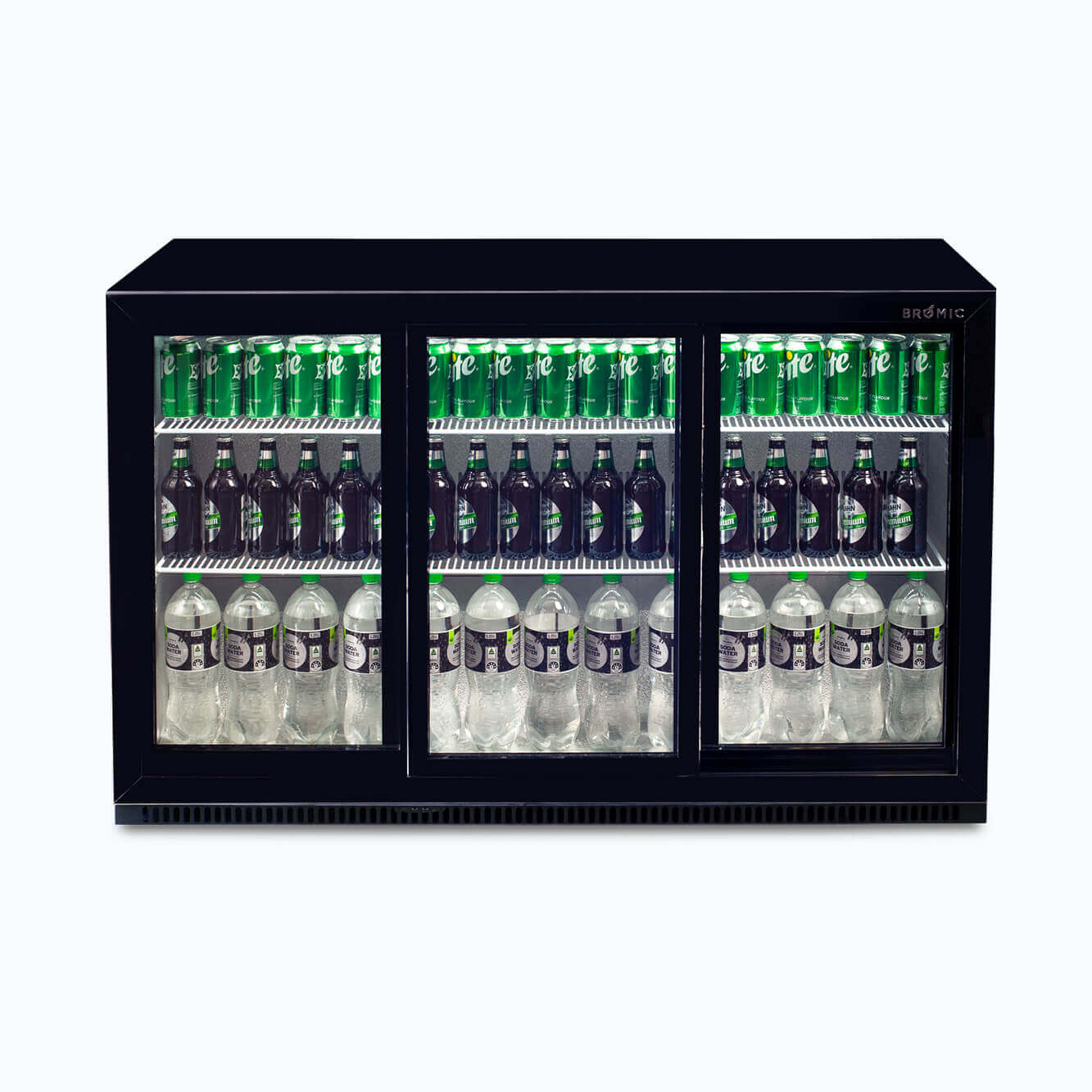 Bromic Back Bar Fridge 307L (Sliding Door) BB0330GDS-NR