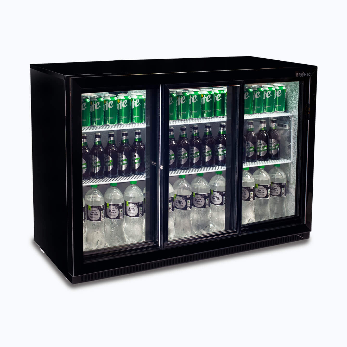 Bromic Back Bar Fridge 307L (Sliding Door) BB0330GDS-NR