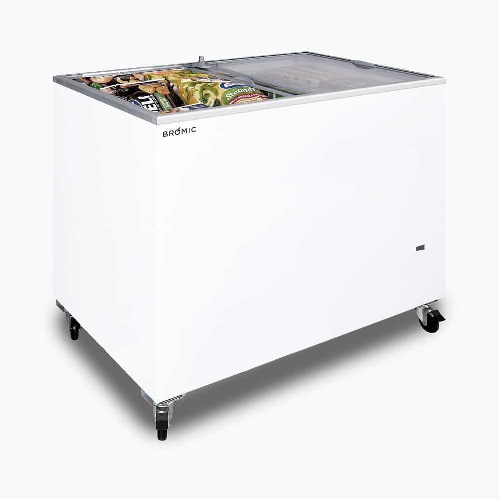 Bromic Display Chest Freezer - 296L - Flat Glass Top CF0300FTFG-NR