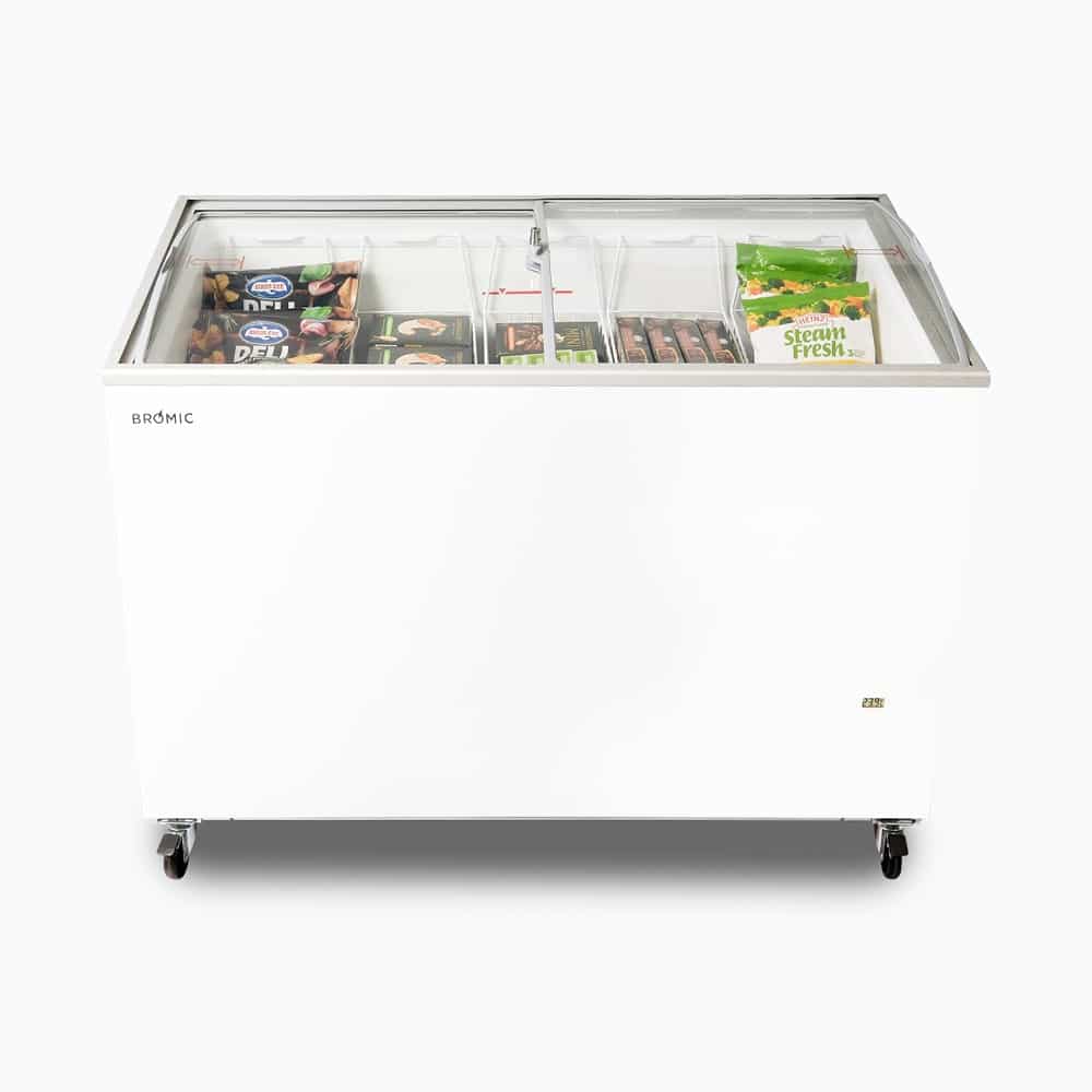 Bromic Display Chest Freezer - 352L - Curved Glass Top CF0400ATCG-NR