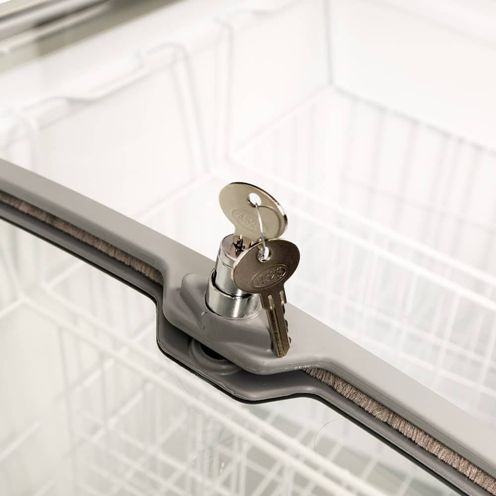 Bromic Display Chest Freezer - 352L - Curved Glass Top CF0400ATCG-NR