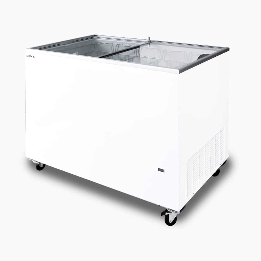 Bromic Display Chest Freezer - 401L - Flat Glass Top CF0400FTFG-NR