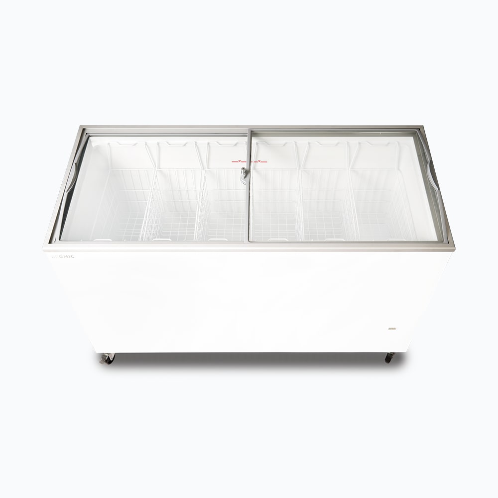 Bromic Display Chest Freezer Angled Glass Top 427L CF0500ATCG