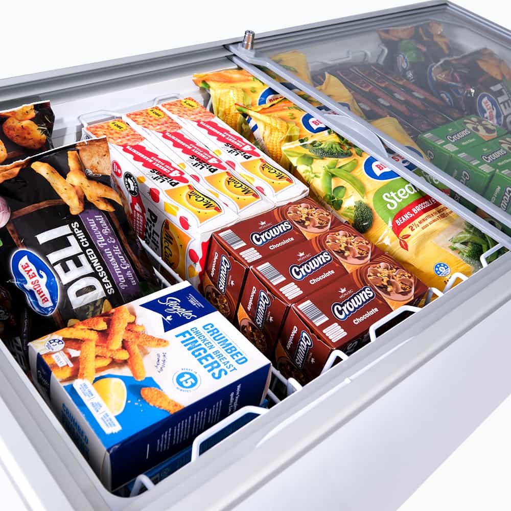 Bromic Display Chest Freezer - 491L - Flat Glass Top CF0500FTFG-NR