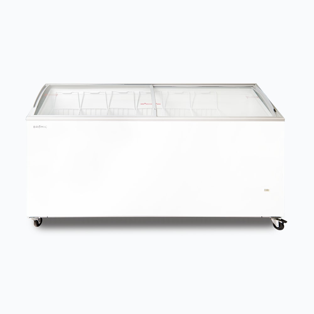 Bromic Display Chest Freezer - 555L - Curved Glass Top CF0600ATCG-NR